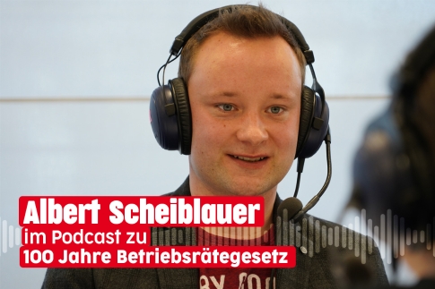Über das 12-Stunden-Tags-Gesetz. Albert Scheiblauer im Podcast-Interview.